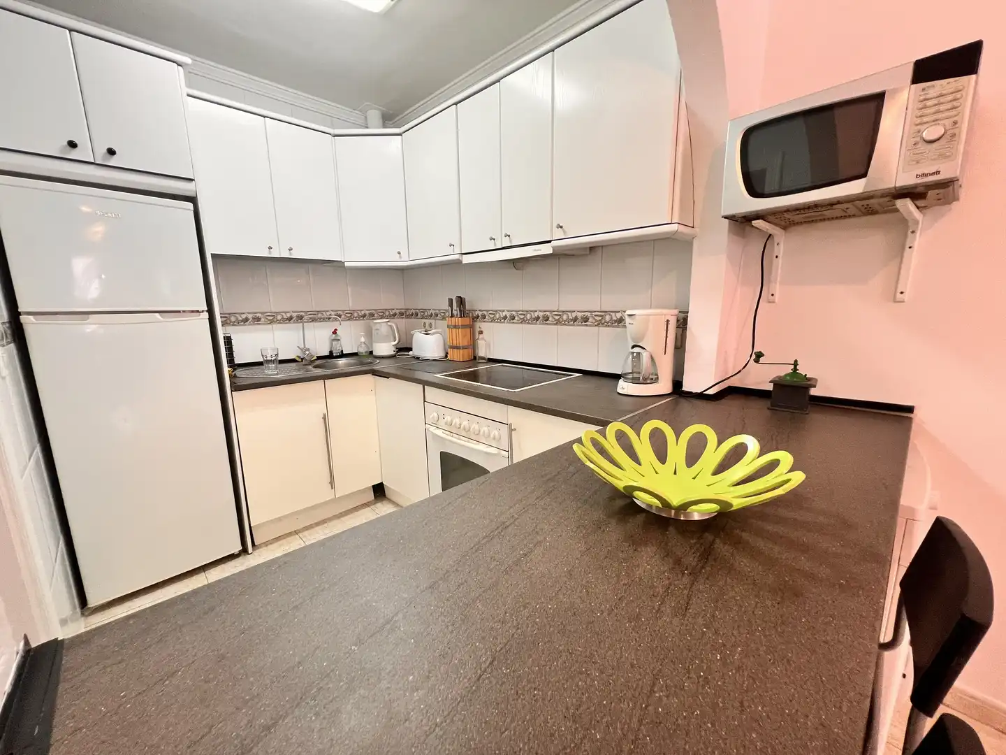 Cuina de Apartament en venda en Mijas amb Aire condicionat i Piscina comunitària