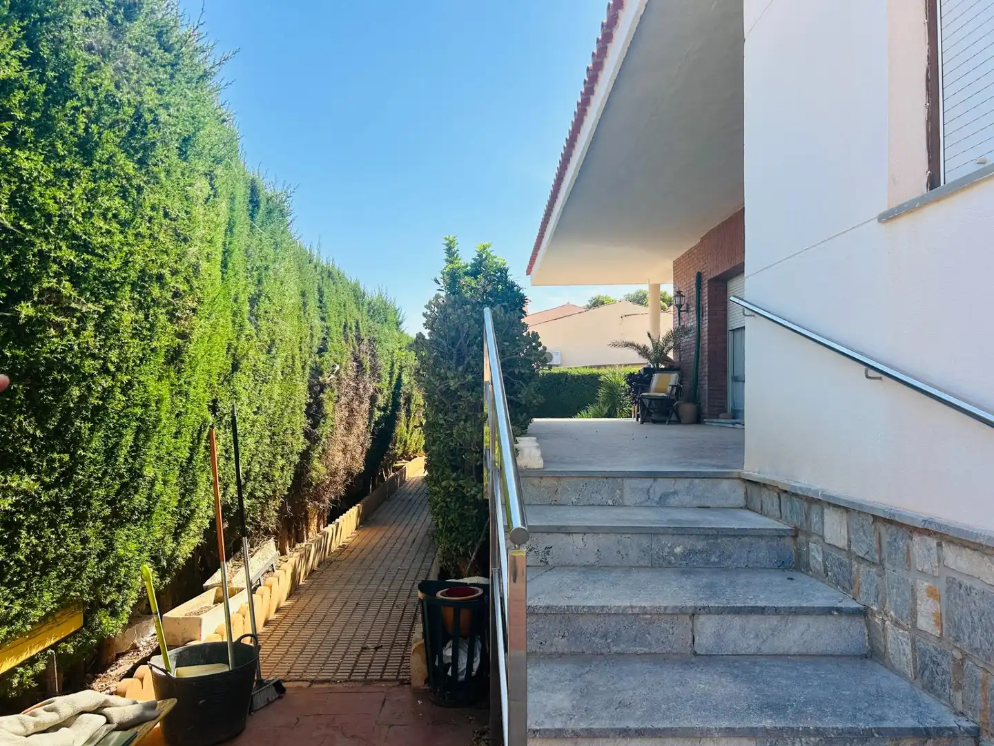 Terraza de Casa o chalet en venta en Cartagena con Aire acondicionado, Jardín privado y Terraza