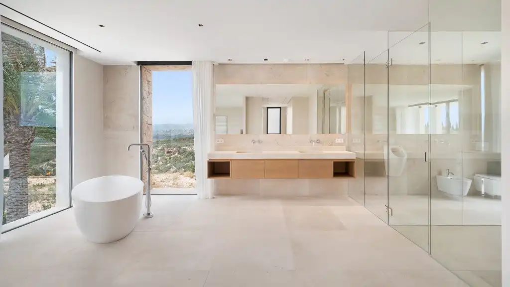 Baño de Casa o chalet en venta en  Palma de Mallorca con Aire acondicionado, Calefacción y Terraza