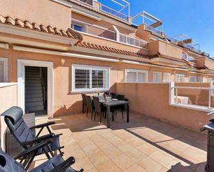 Terrace of Single-family semi-detached for sale in Orihuela  with Private garden, Terrace and Furnished