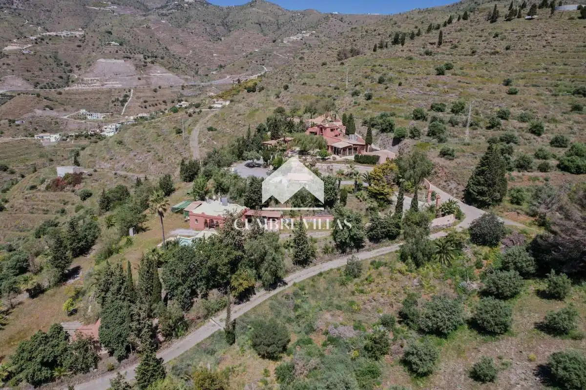 Vista exterior de Finca rústica en venta en Almuñécar con Jardín privado, Terraza y Trastero