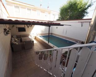 Swimming pool of Single-family semi-detached for sale in Tomelloso  with Air Conditioner, Heating and Swimming Pool