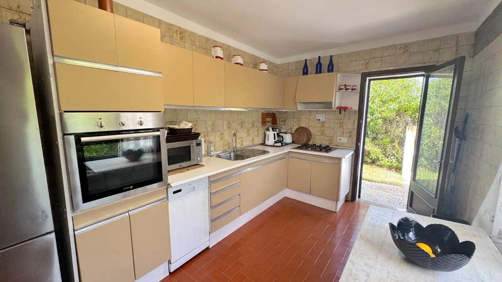 Cocina de Finca rústica en venta en Pollença con Calefacción, Jardín privado y Terraza