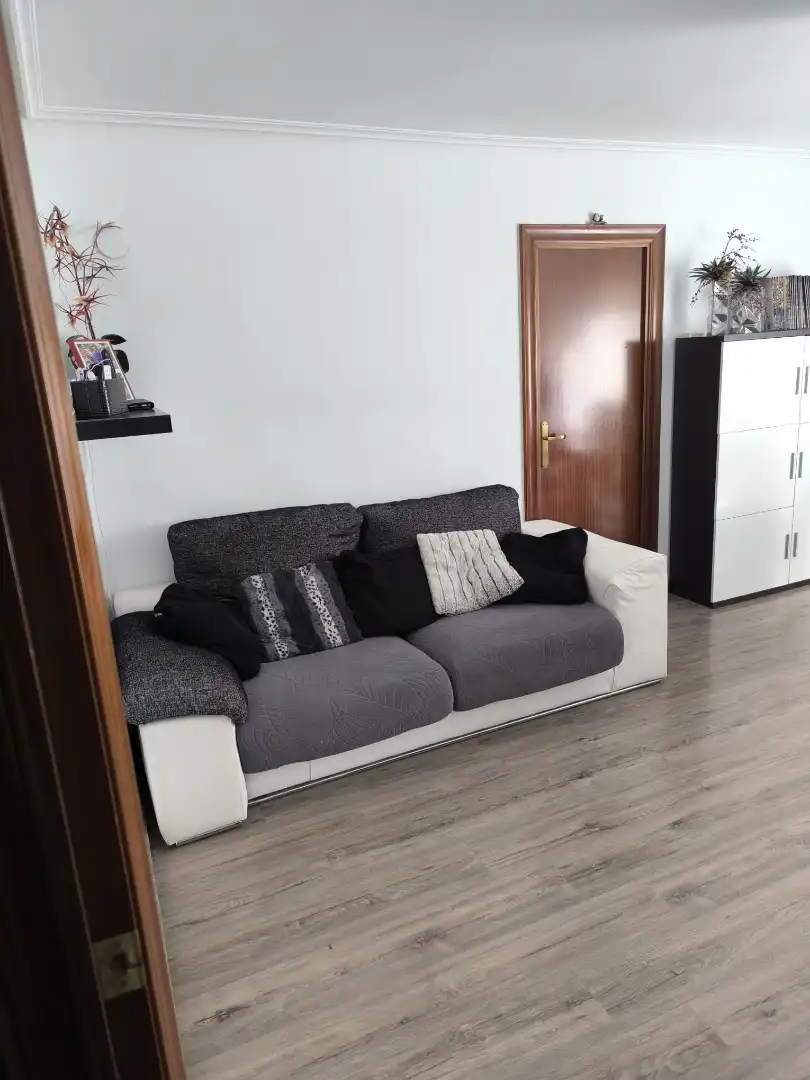 Living room of Flat for sale in Zaragoza  with Air Conditioner, Heating and Terrace