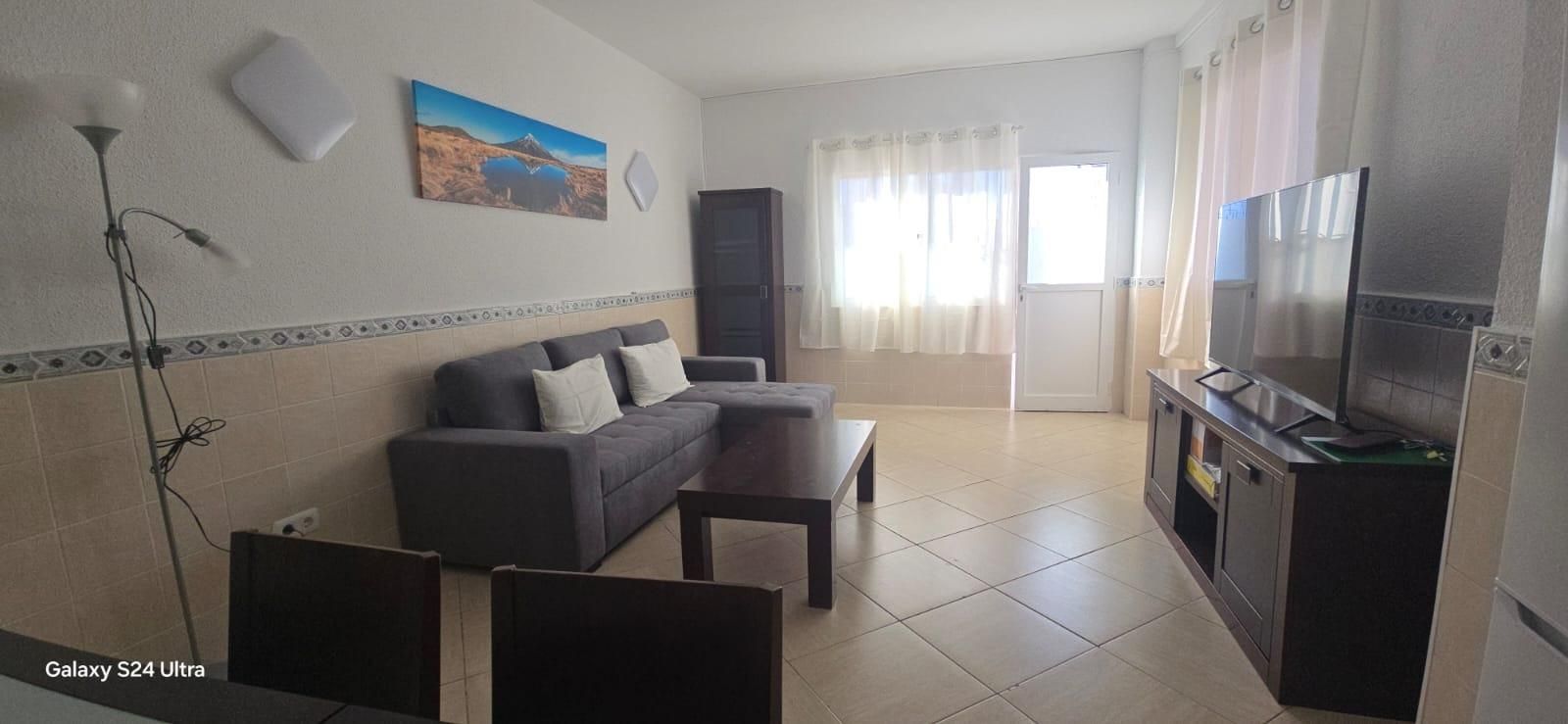 Living room of Flat to rent in Torremolinos  with Air Conditioner and Community pool