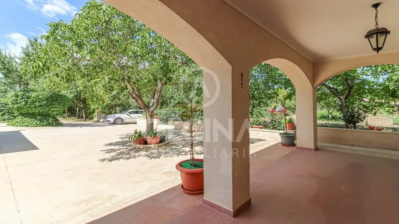 Jardín de Finca rústica en venta en Onil con Aire acondicionado y Terraza