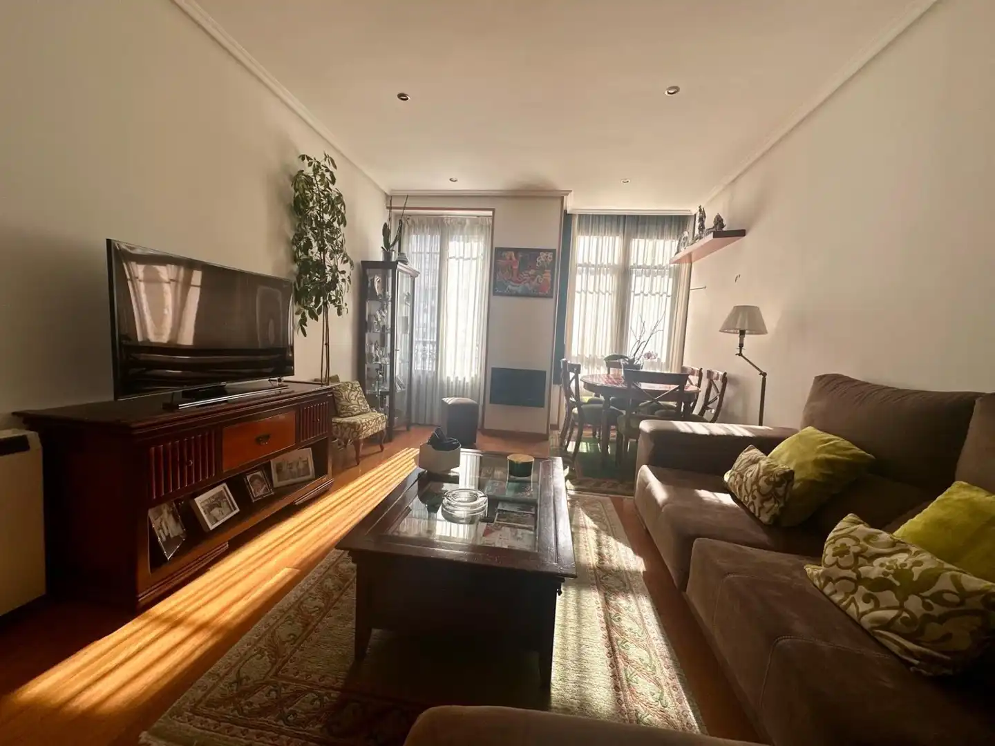 Sala d'estar de Dúplex en venda en Ferrol amb Calefacció, Parquet i Internet