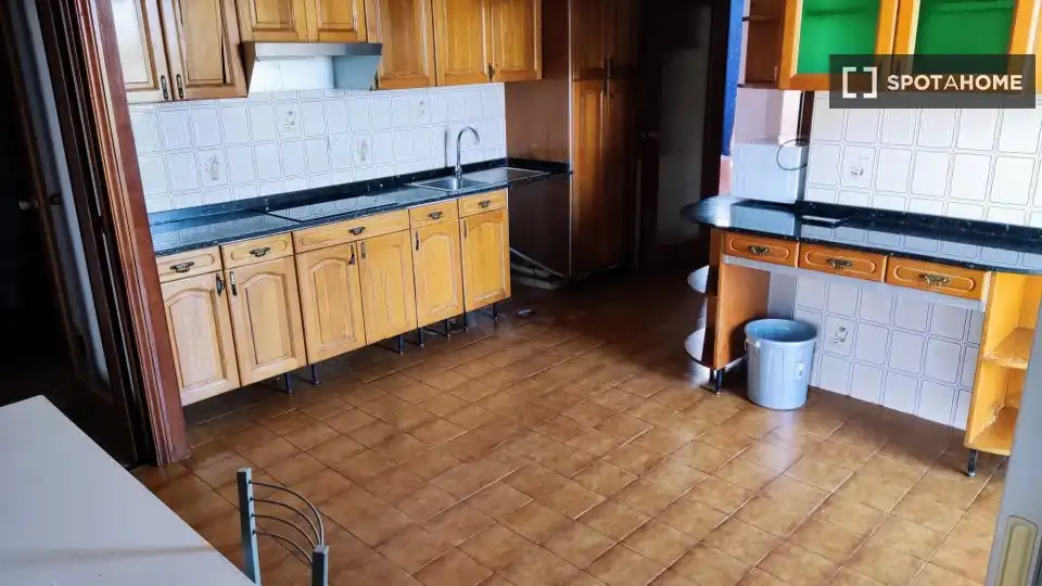 Cocina de Piso para compartir en Murcia con Aire acondicionado, Terraza y Amueblado
