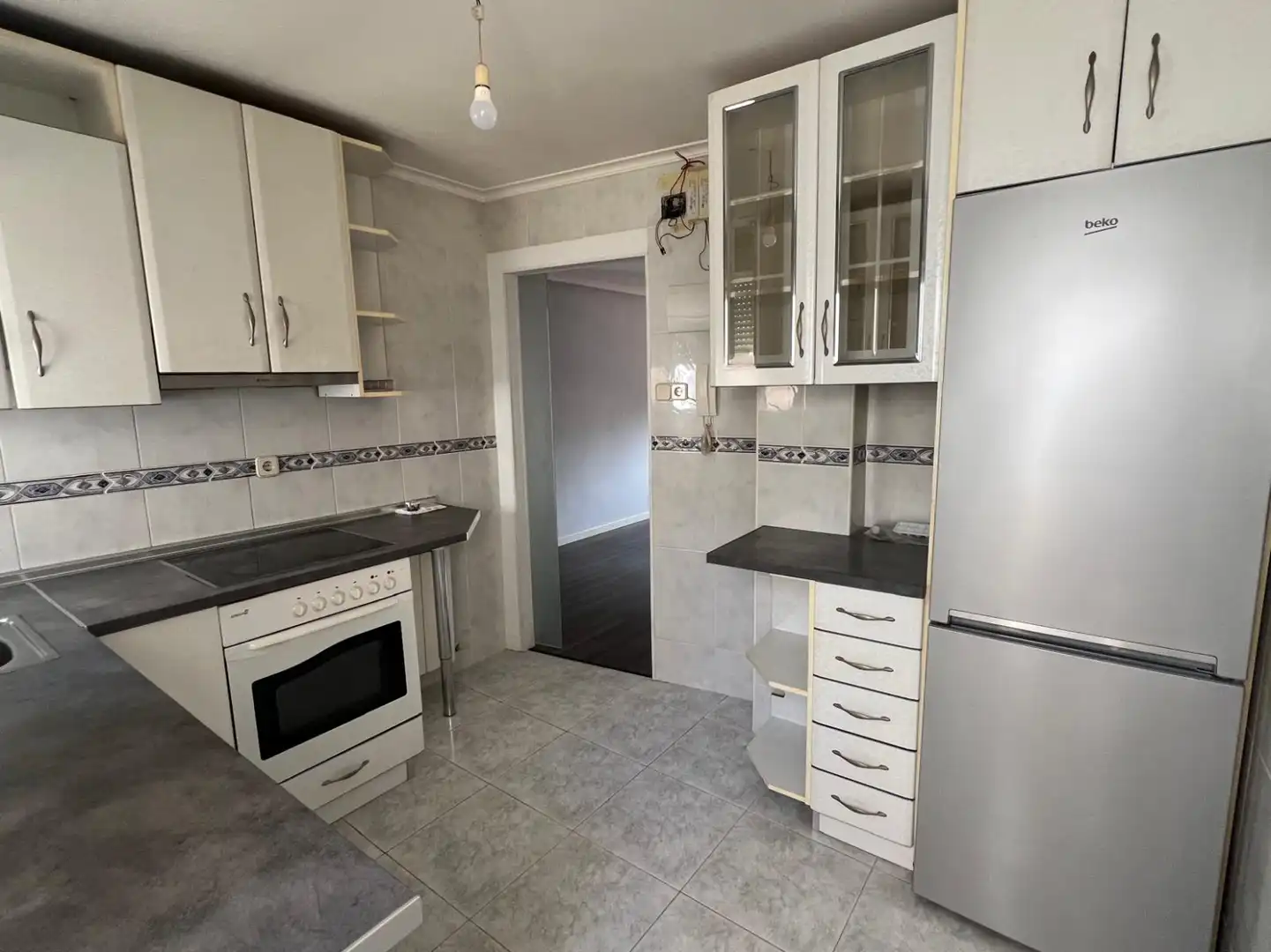 Kitchen of Flat for sale in  Logroño  with Heating and Balcony