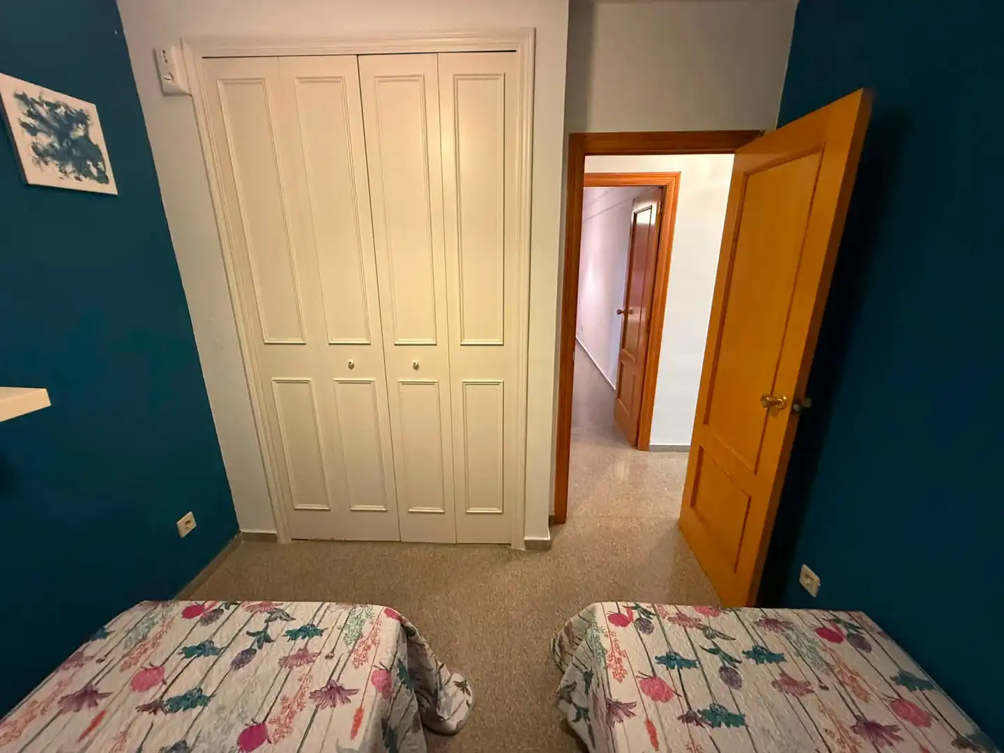 Bedroom of Flat for rent in El Campello  with Air Conditioner, Heating and Terrace