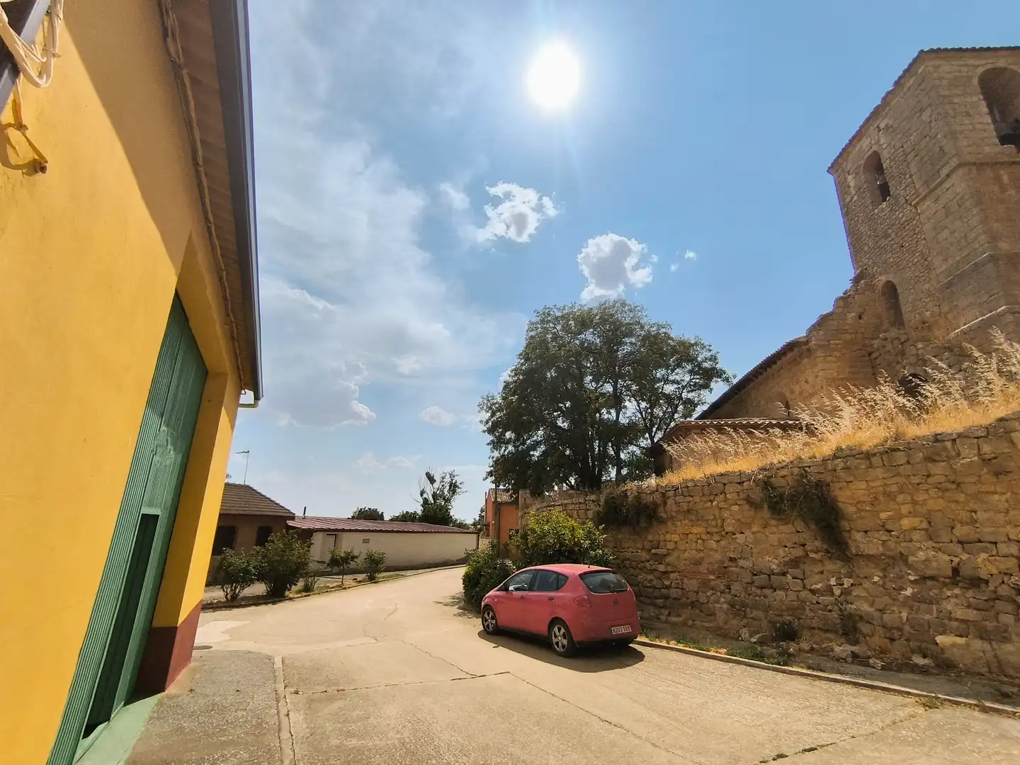 Vista exterior de Finca rústica en venta en San Cebrián de Campos con Calefacción, Trastero y Amueblado