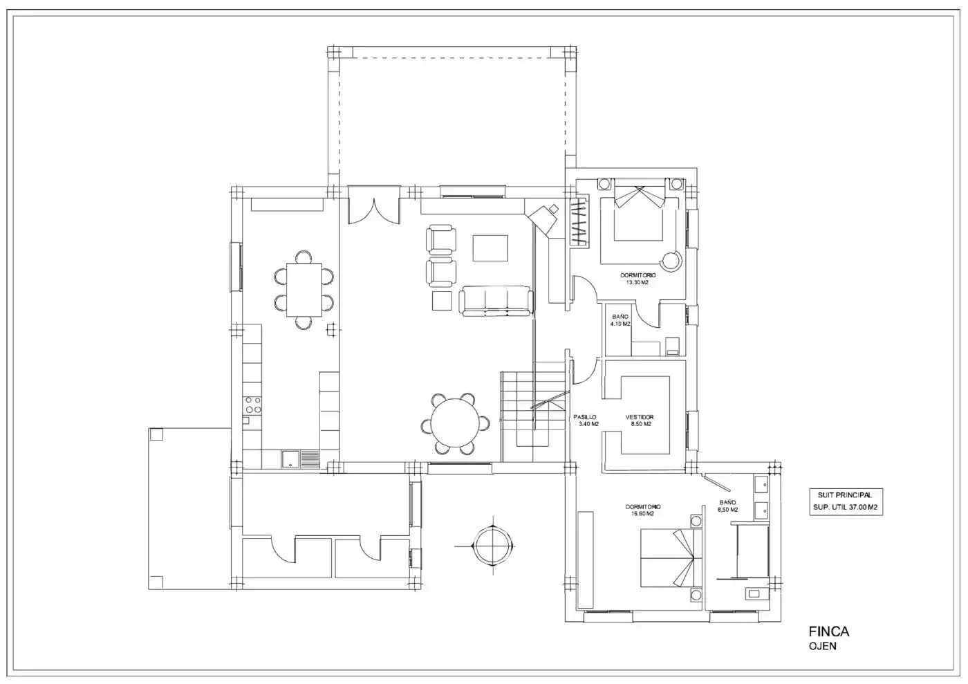 Country house zum Verkauf in Ojén mit Klimaanlage, Privatgarten und Terrasse