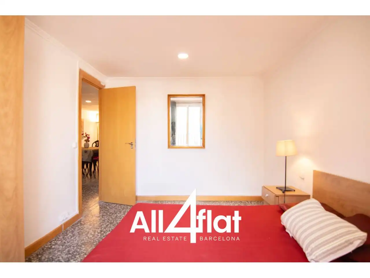 Bedroom of Flat for rent in Barcelona  with Air Conditioner, Heating and Furnished