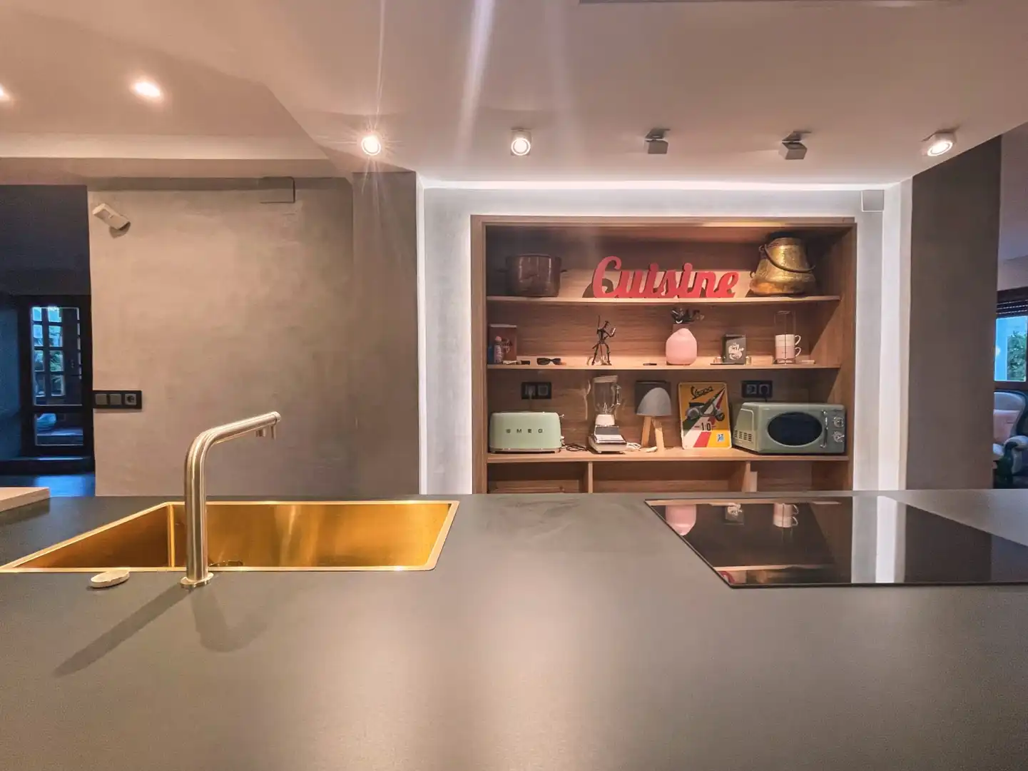 Cocina de Casa o chalet en venta en Albelda de Iregua con Aire acondicionado, Calefacción y Jardín privado