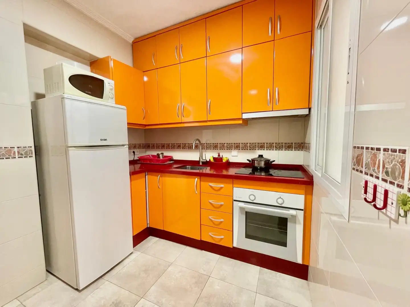 Kitchen of Apartments for rent in Torrevieja  with Air Conditioner, Heating and Furnished