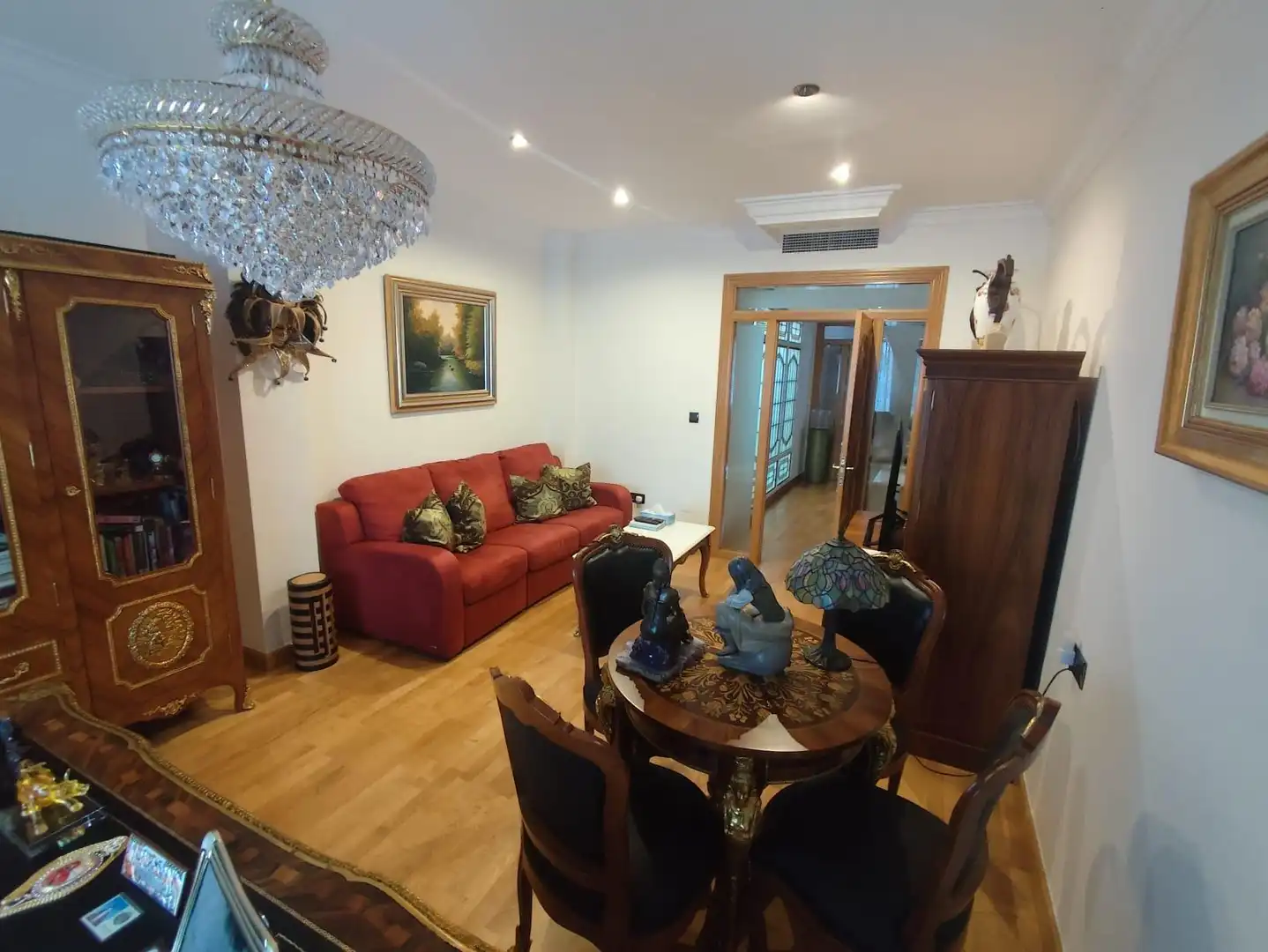 Sala de estar de Casa o chalet en venta en Murcia con Aire acondicionado, Jardín privado y Terraza