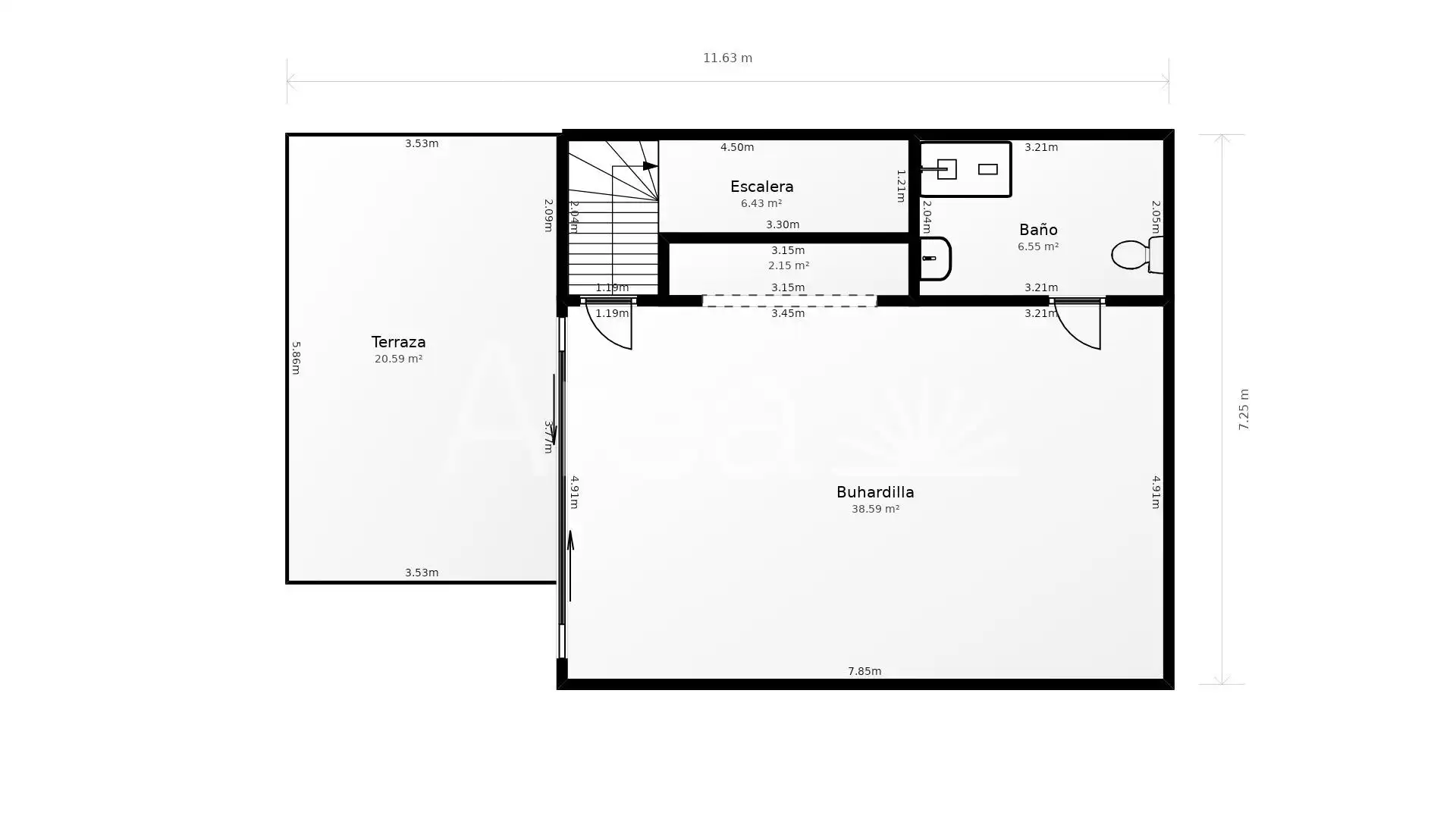Casa amb terrassa en venda a Carrer MONGES DE LES, imagen 58