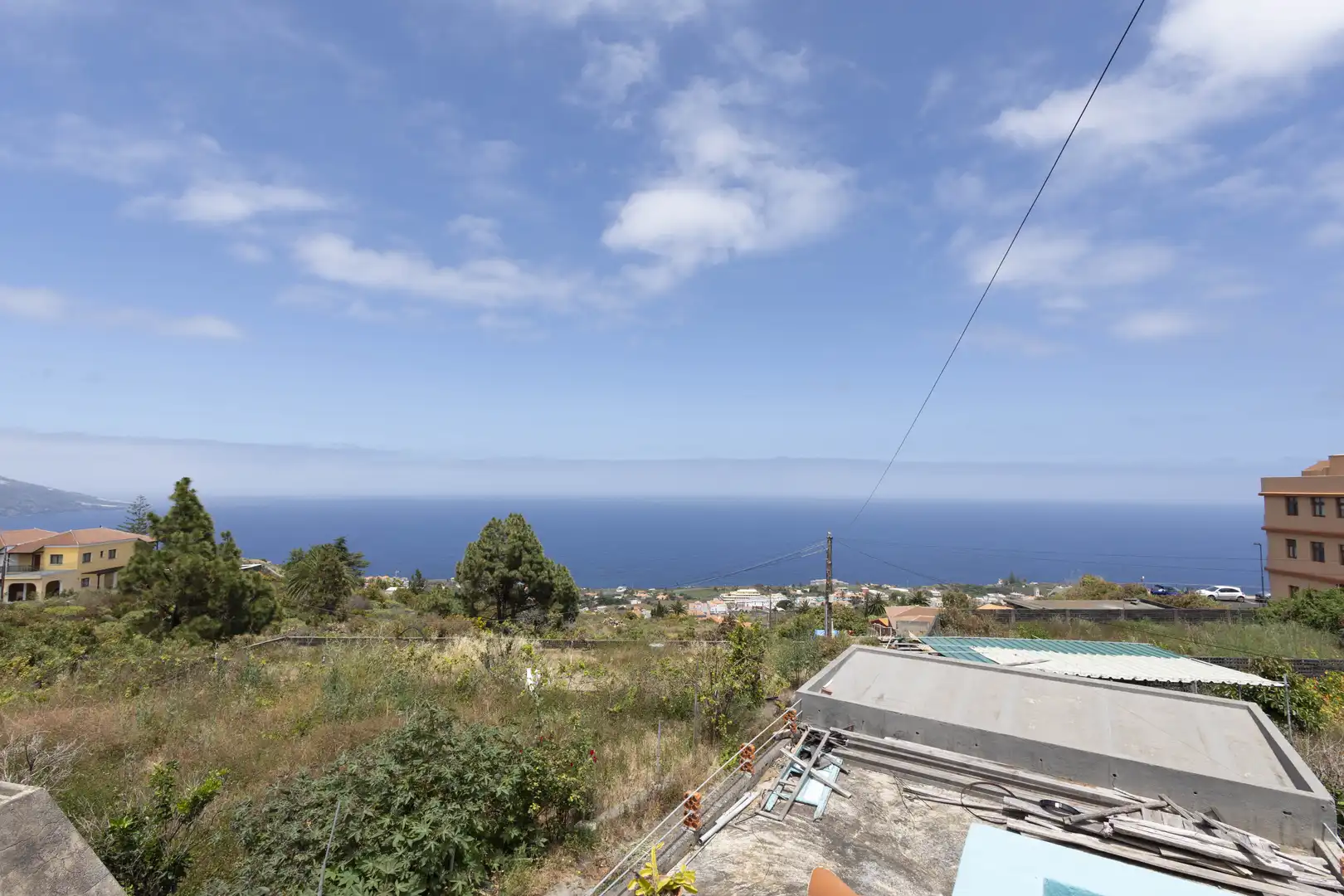 Vista exterior de Casa o xalet en venda en Breña Baja amb Jardí privat, Terrassa i Traster