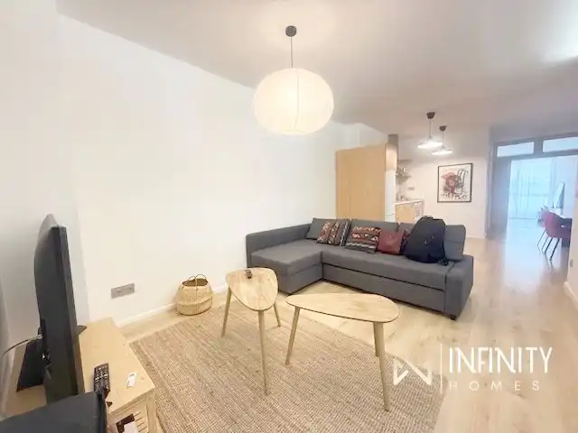 Sala de estar de Piso de alquiler en Bilbao  con Calefacción