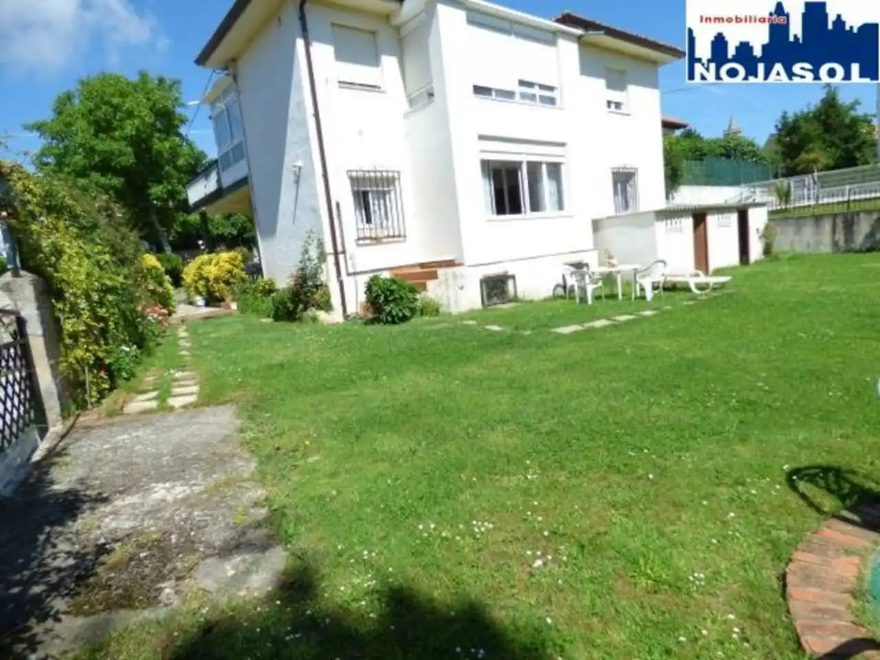 Garden of Houses for rent in Noja  with Heating, Private garden and Furnished