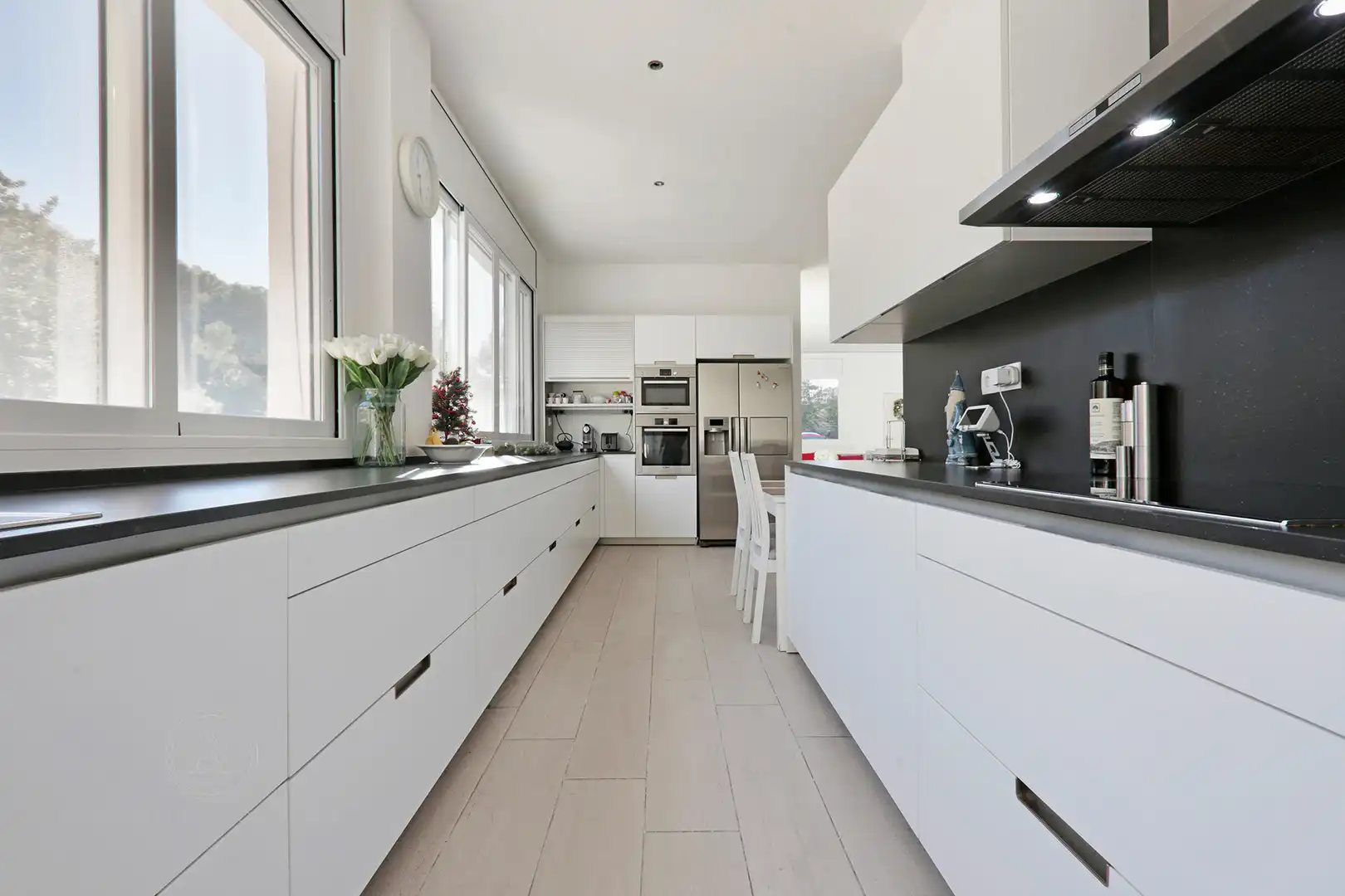 Cocina de Casa o chalet en venta en Castelldefels con Aire acondicionado, Jardín privado y Terraza