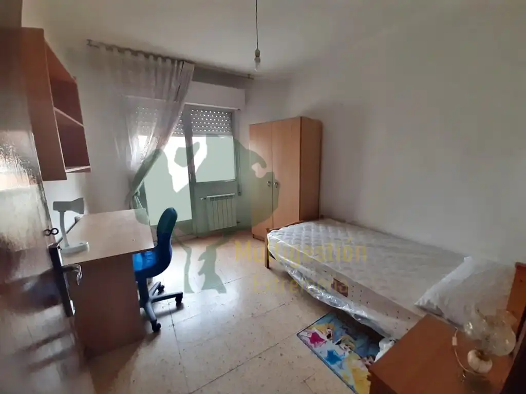 Schlafzimmer von Wohnung zur Miete in Cáceres mit Heizung, Terrasse und Ofen