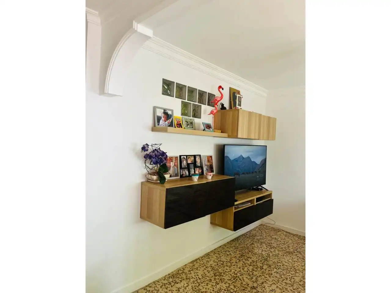 Sala d'estar de Dúplex en venda en Estepona amb Aire condicionat, Terrassa i Moblat