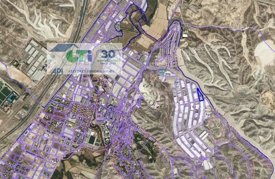 Außenansicht von Fabrik Grundstücke zum Verkauf in Cuarte de Huerva