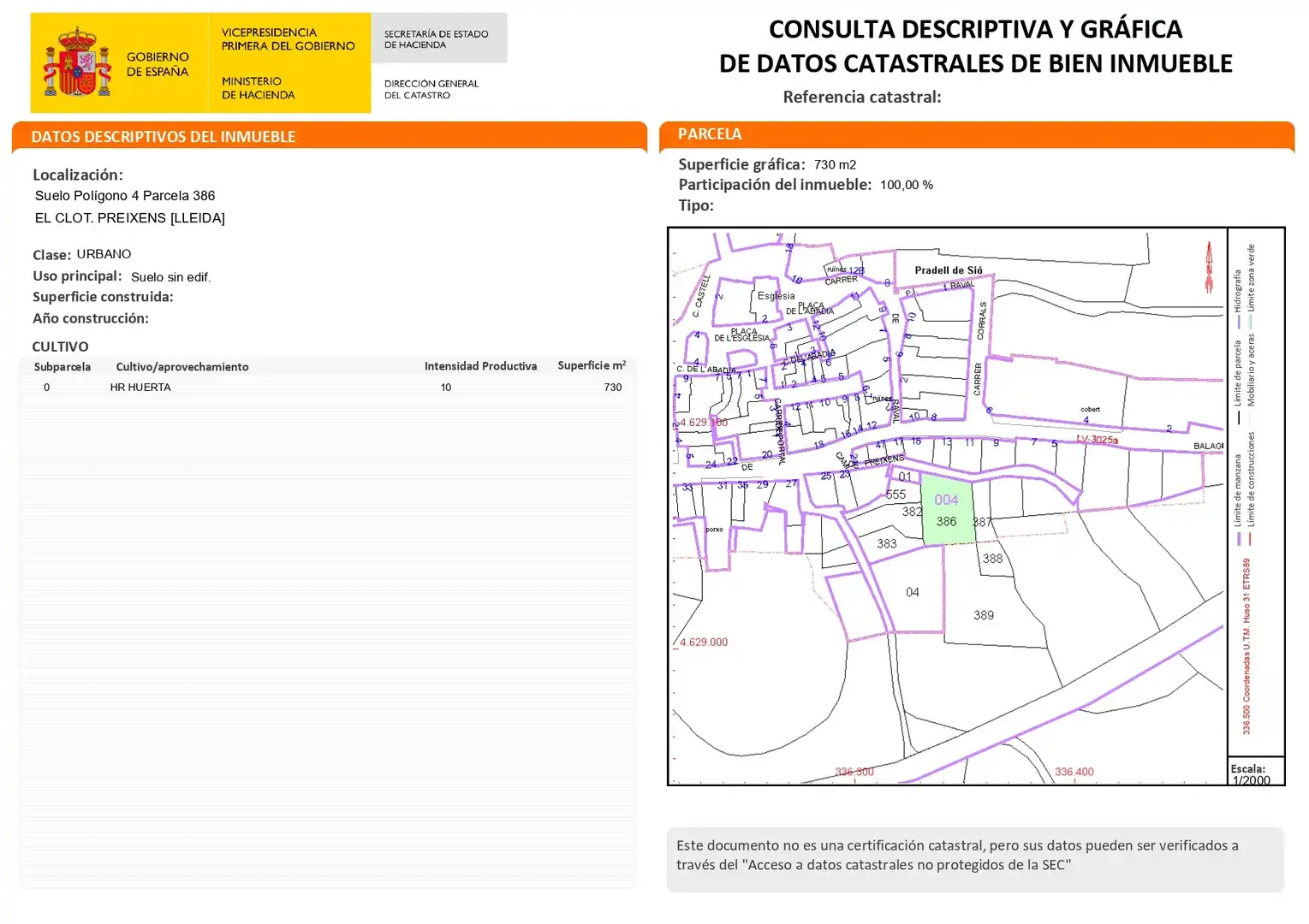 Terreno residencial en venta en Cami dels Horts-ag 3, imagen 6