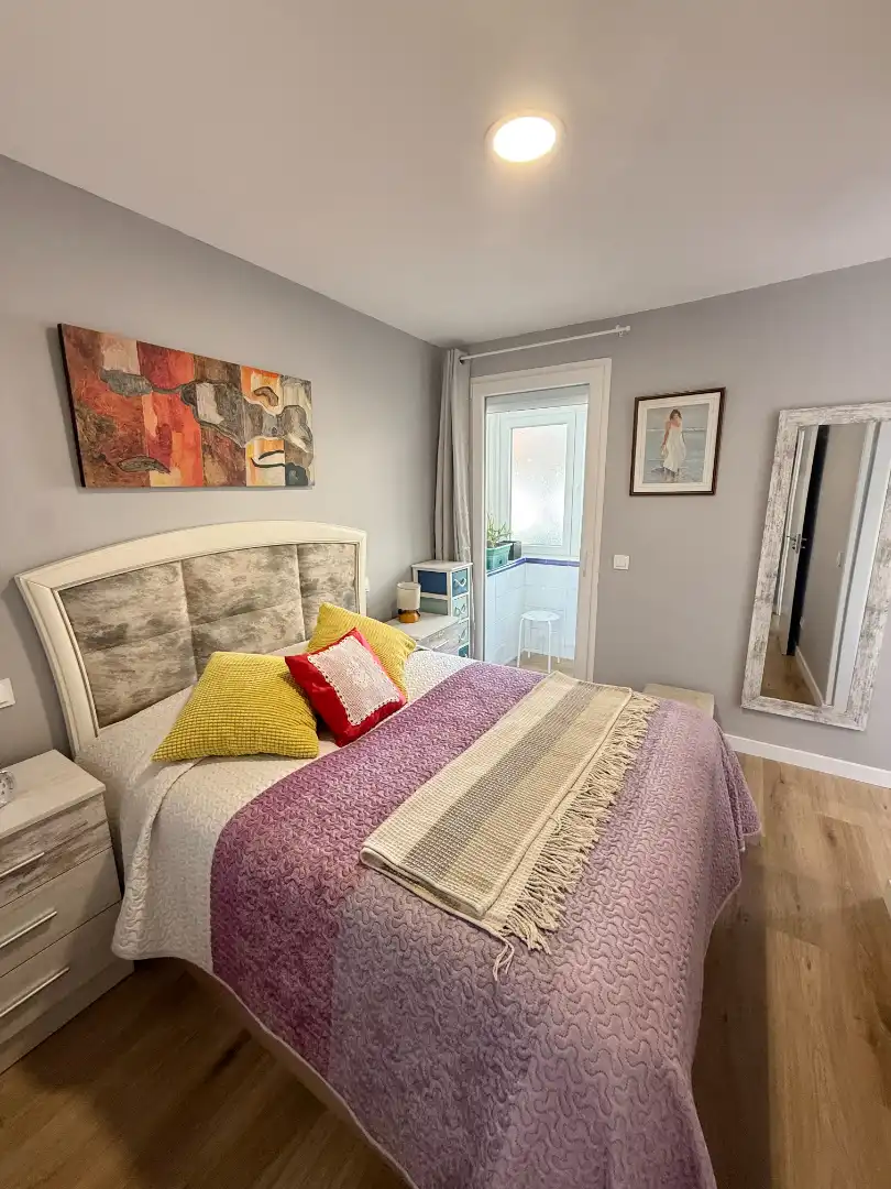 Bedroom of Flat for sale in Madrid  with Heating, Terrace and Storage room
