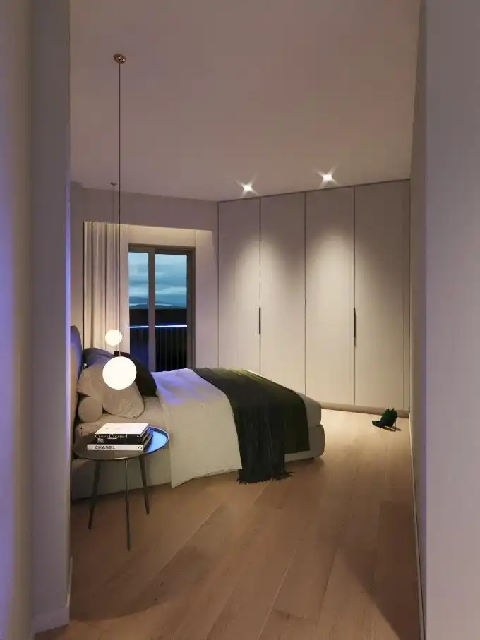 Bedroom of Flat for sale in Barcelona  with Balcony and Community pool