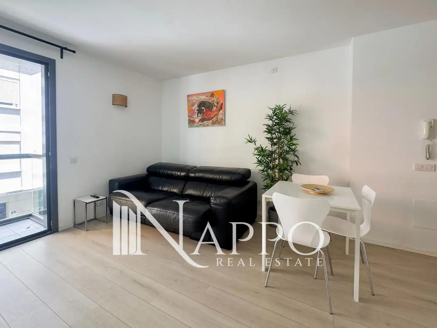 Wohnzimmer von Wohnung zur Miete in  Palma de Mallorca mit Klimaanlage, Terrasse und Möbliert