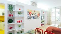 Living room of Flat for sale in  Barcelona Capital  with Air Conditioner and Balcony