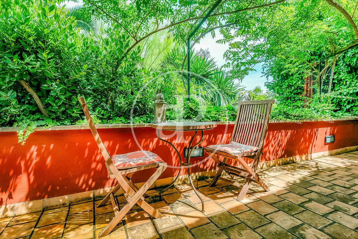 Terrassa de Pis de lloguer en  Palma de Mallorca amb Aire condicionat, Calefacció i Jardí privat