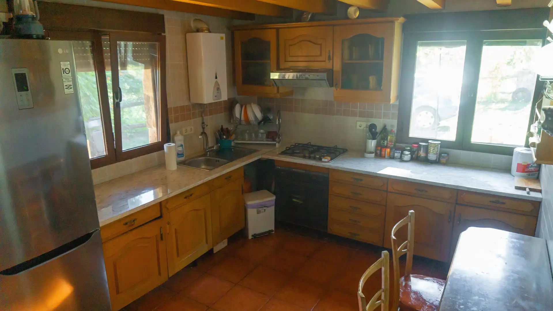 Cuina de Casa o xalet en venda en El Hornillo 