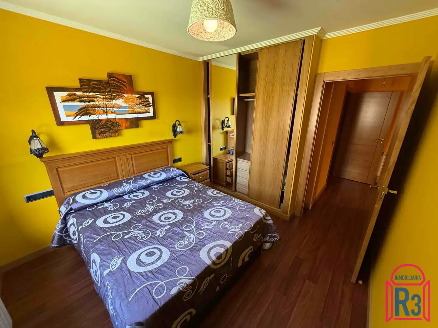Bedroom of Houses for rent in Onzonilla  with Heating and Furnished