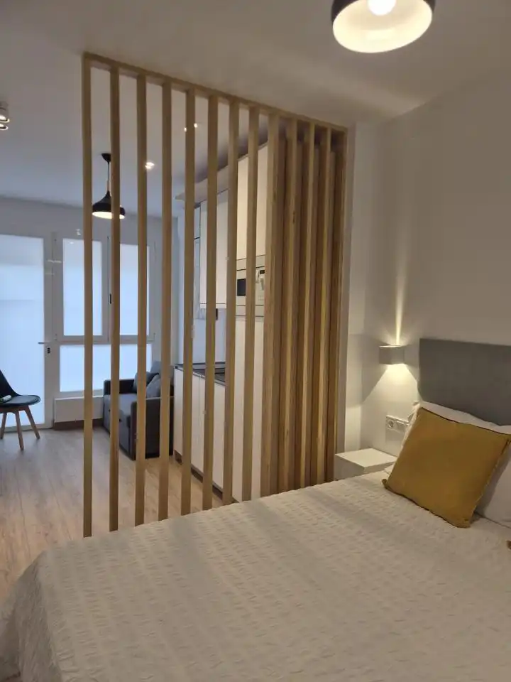 Dormitori de Estudi de lloguer en Madrid amb Aire condicionat