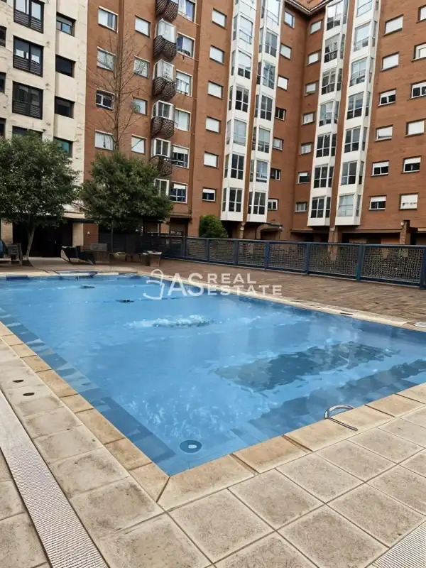 Swimming pool of Flat for sale in Madrid  with Air Conditioner, Swimming Pool and Furnished