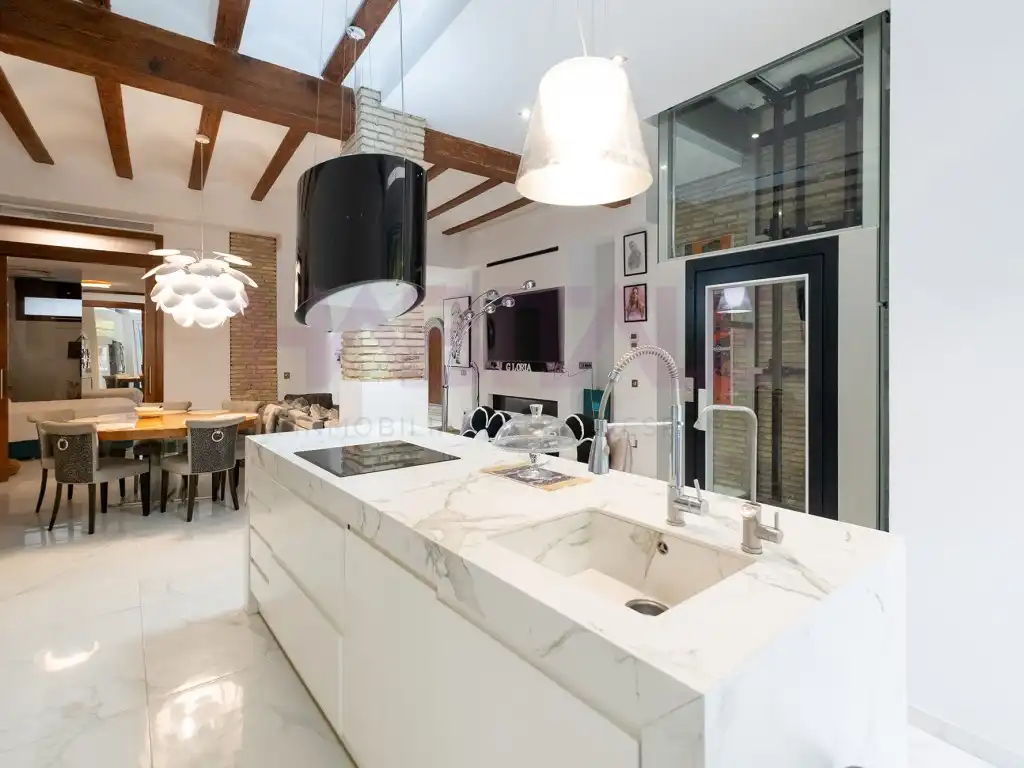 Cocina de Dúplex en venta en Valencia