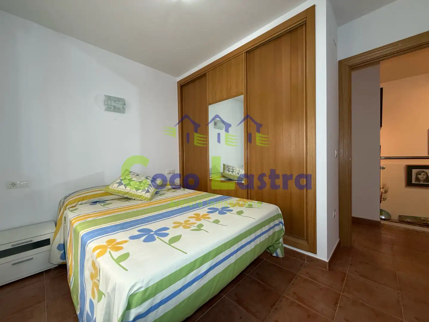 Schlafzimmer von Einfamilien-Reihenhaus zum Verkauf in Alba de Tormes mit Heizung, Ofen und Waschmaschine