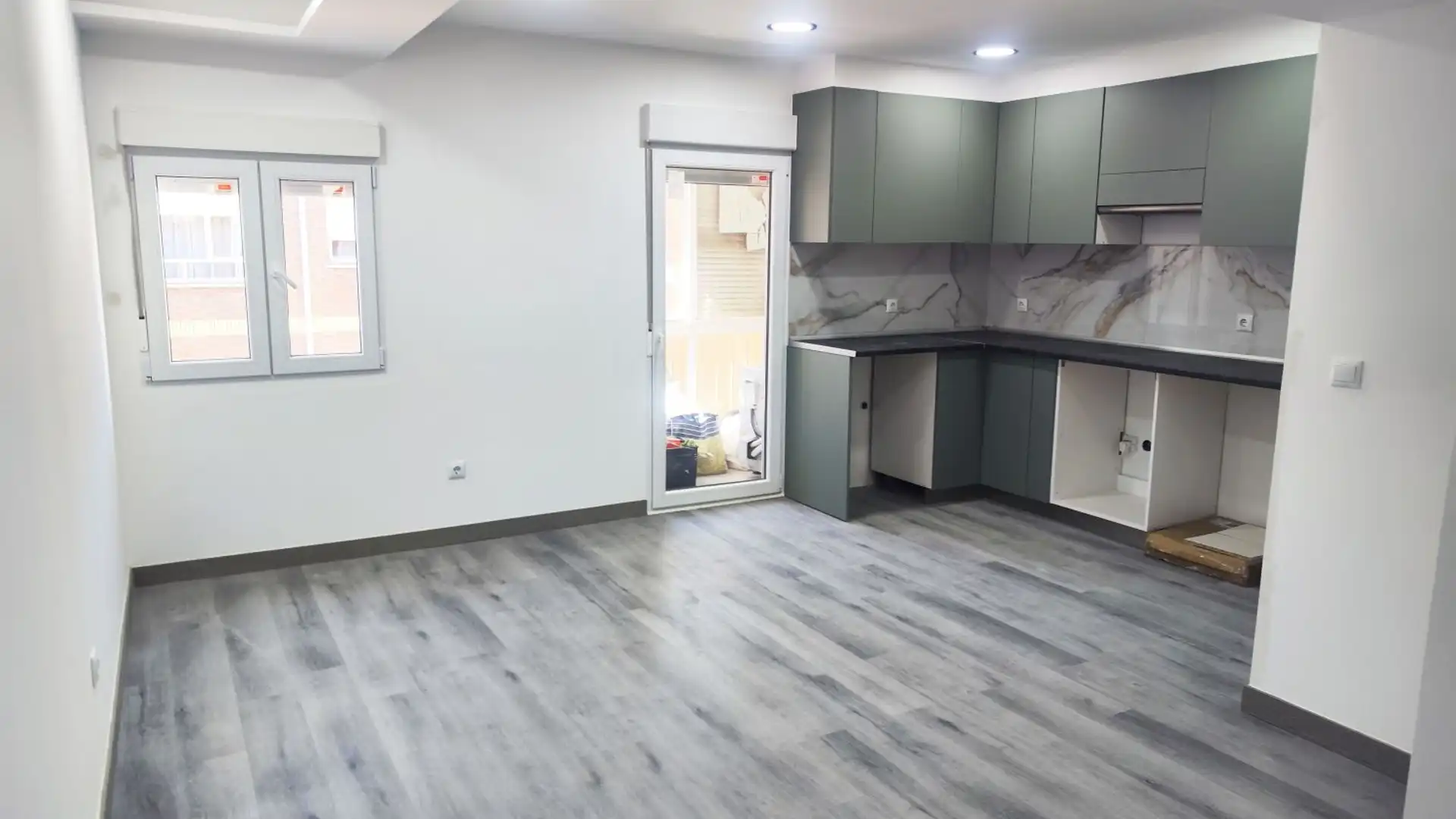 Cocina de Piso en venta en Palencia Capital con Calefacción y Terraza
