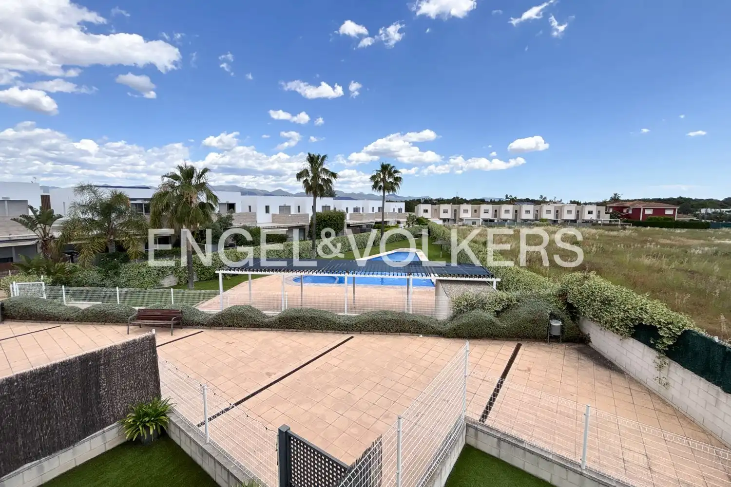 Terraza de Casa o chalet de alquiler en Bétera con Aire acondicionado, Calefacción y Jardín privado