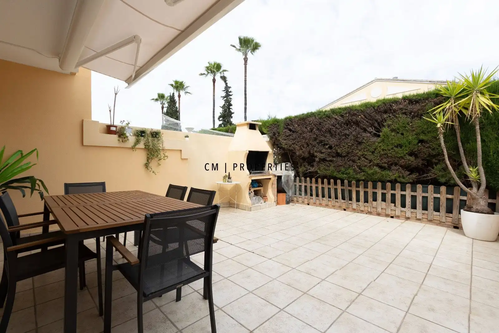 Terrace of Detached homes for rent in Chiva  with Air Conditioner, Heating and Parquet flooring
