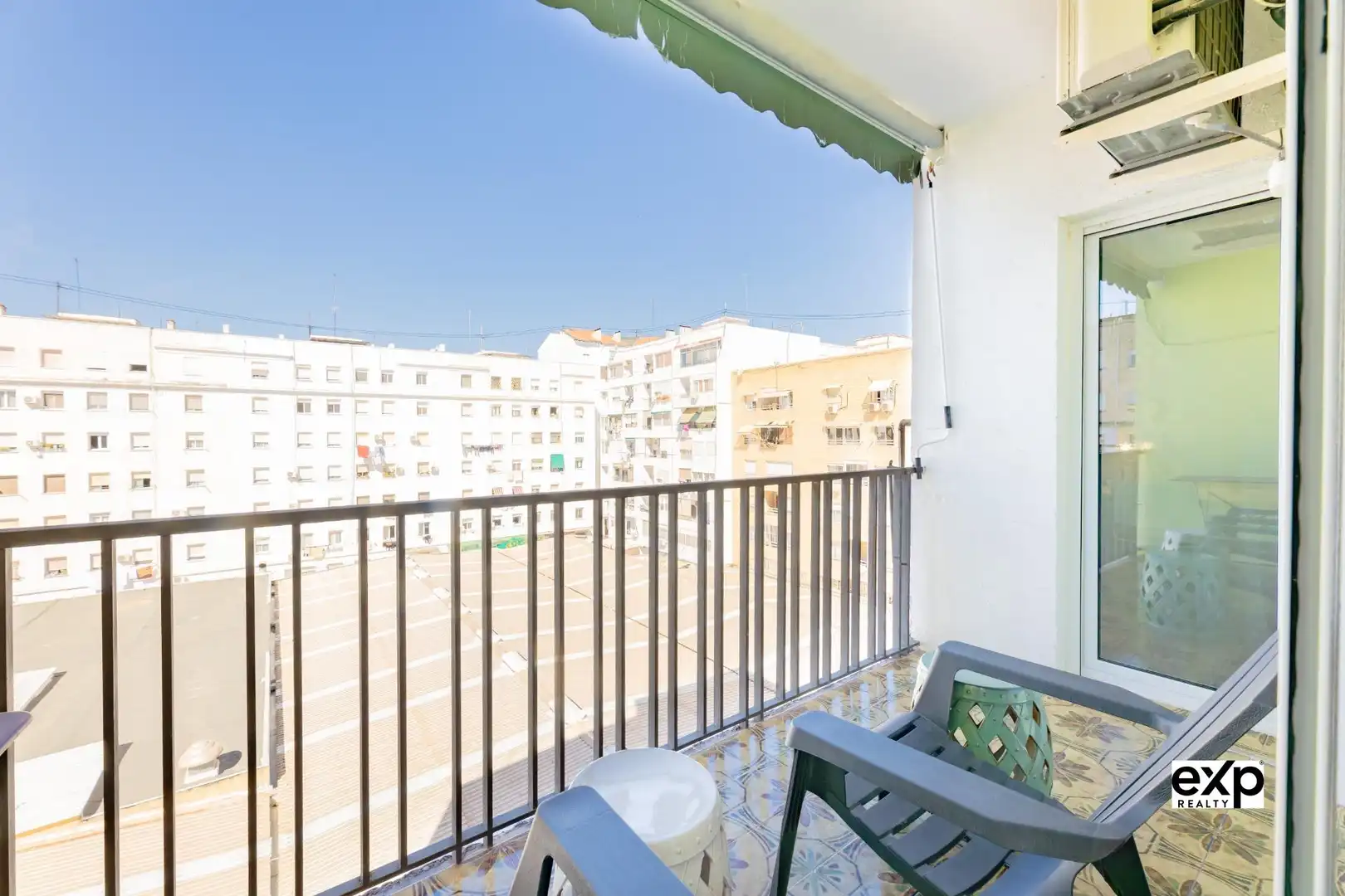 Terrassa de Apartament de lloguer en Valencia amb Aire condicionat, Calefacció i Terrassa