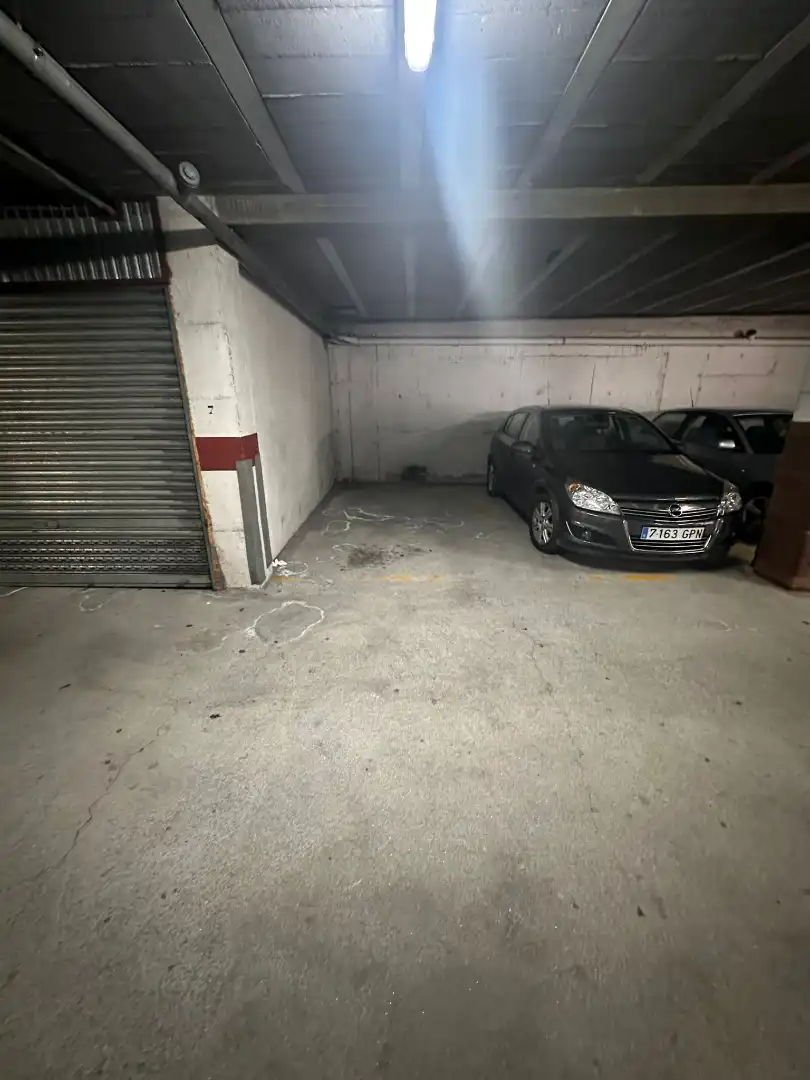 Parking of Flat for sale in Ourense Capital   with Heating, Parquet flooring and Storage room