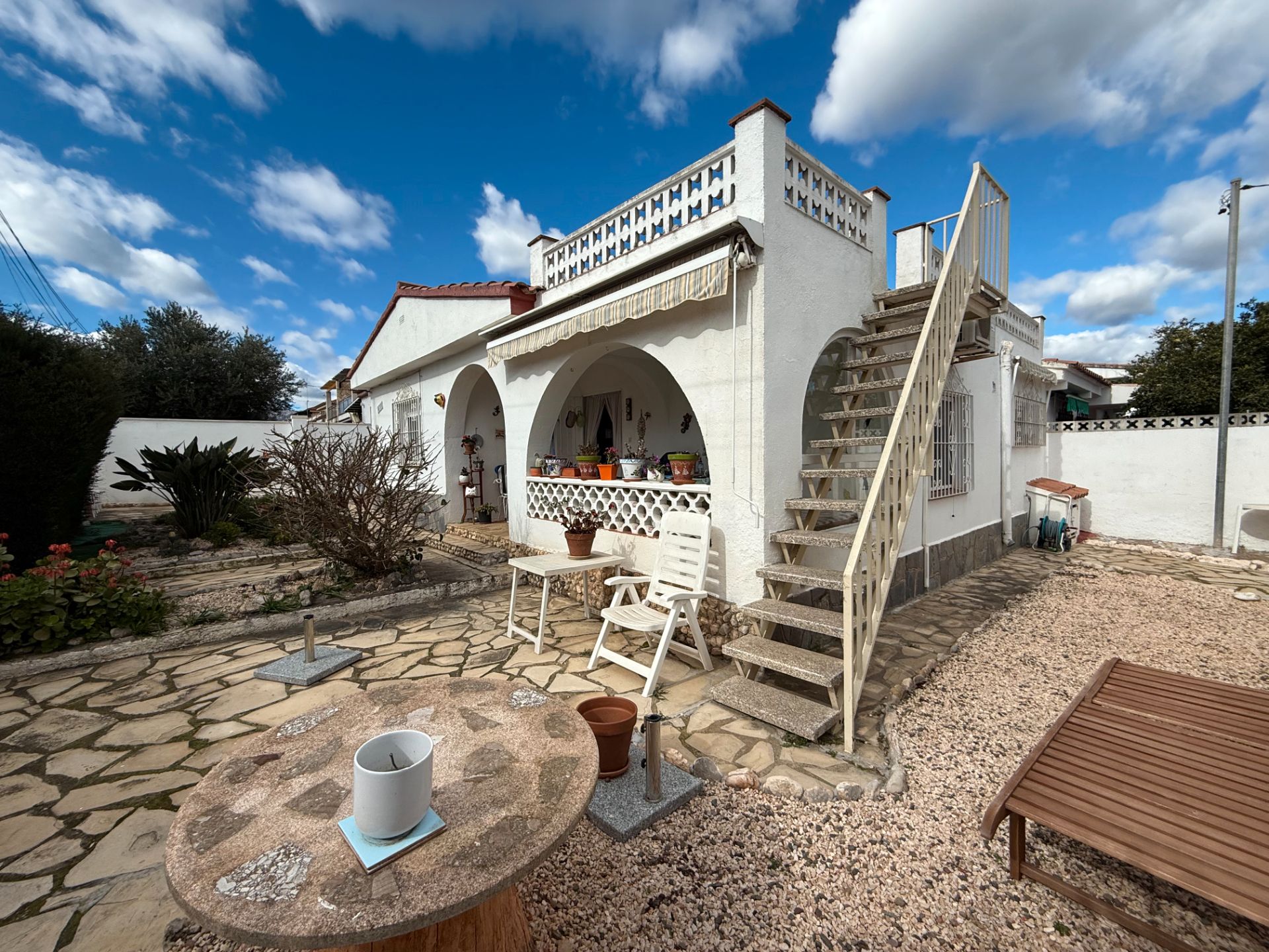 Jardí de Casa o xalet en venda en Mont-roig del Camp amb Aire condicionat, Calefacció i Jardí privat