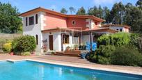Exterior view of House or chalet for sale in Baiona  with Terrace and Swimming Pool