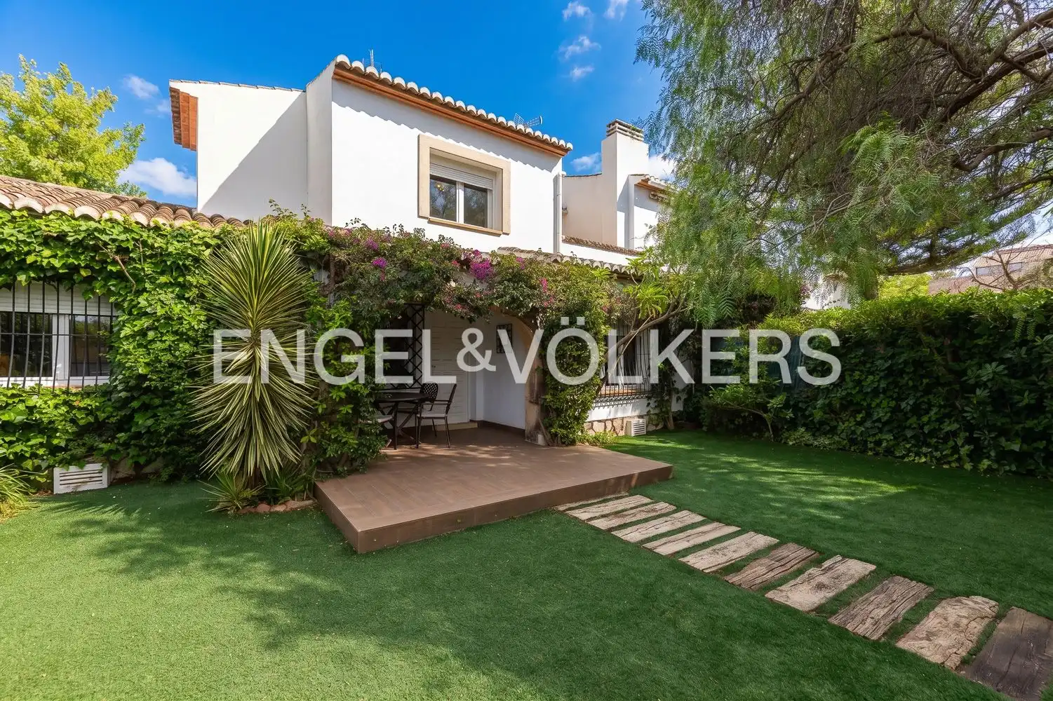 Vista exterior de Casa o chalet de alquiler en Jávea / Xàbia con Calefacción, Parquet y Terraza
