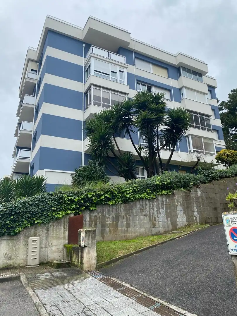 Außenansicht von Wohnung zur Miete in Santander mit Heizung, Terrasse und Balkon