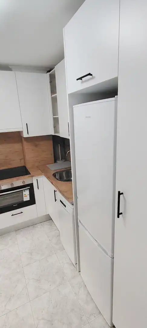 Küche von Wohnung zur Miete in Salamanca mit Heizung, Möbliert und Ofen